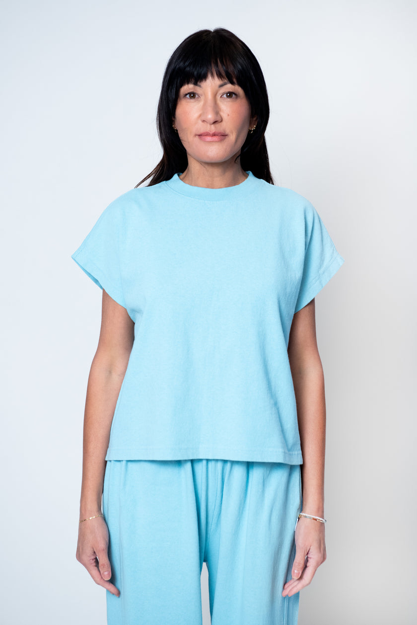 Le Bon Shoppe Jeanne Tee - Sky Blue