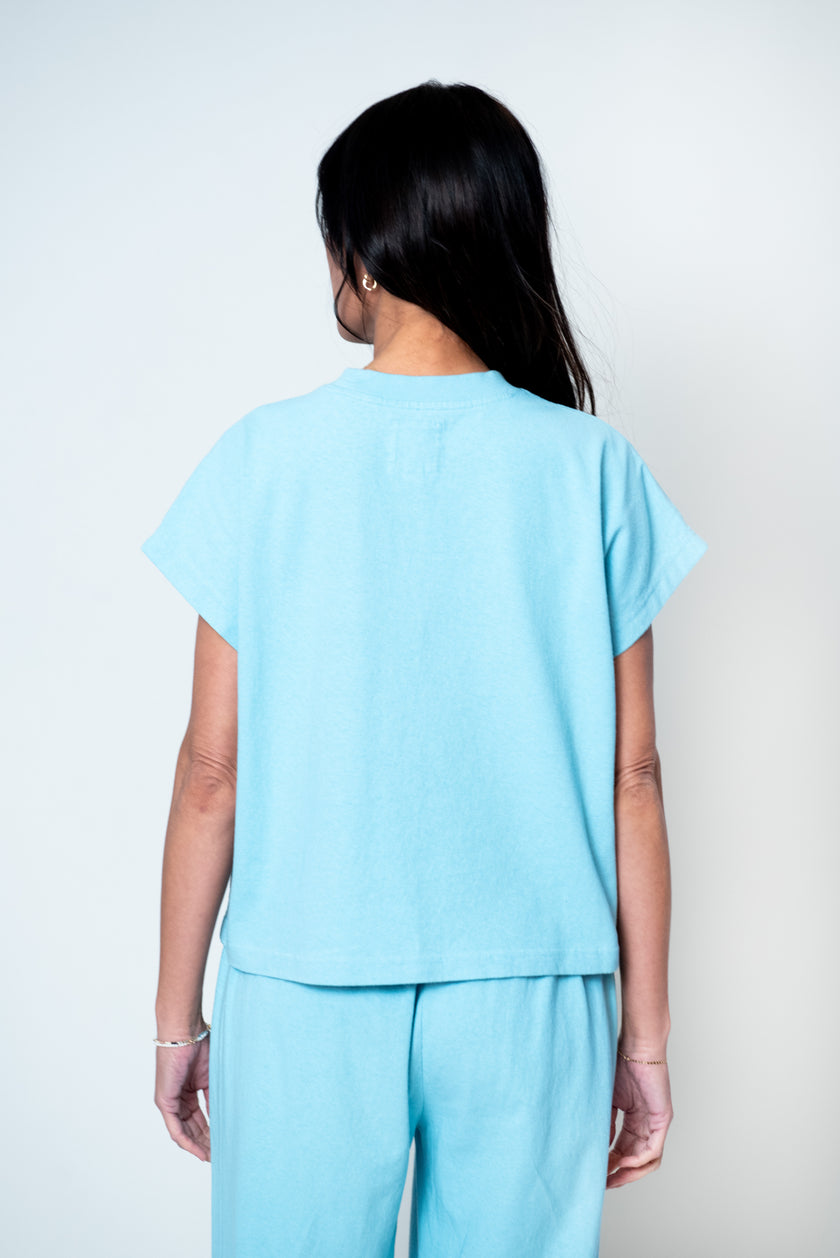 Le Bon Shoppe Jeanne Tee - Sky Blue