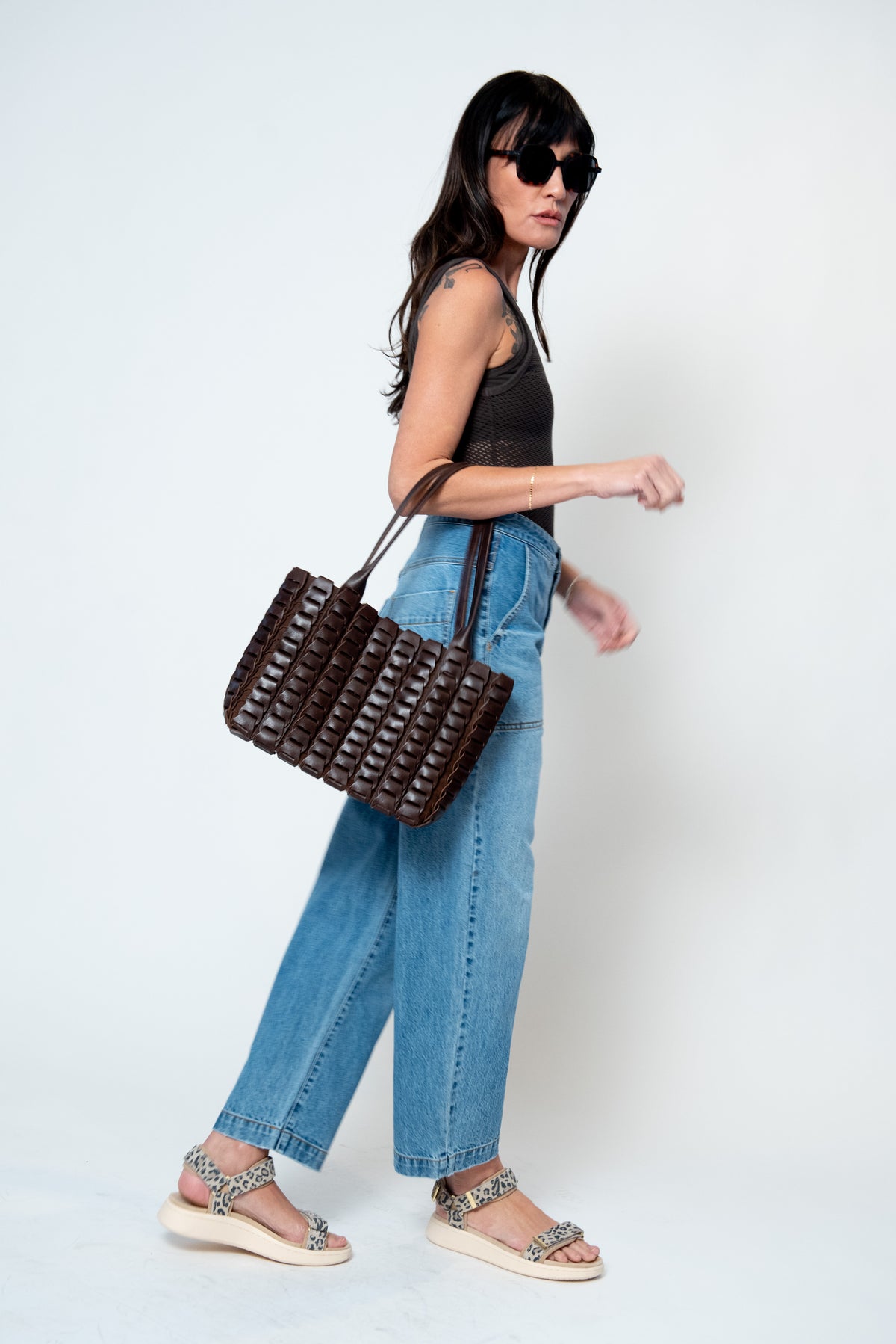 Basket Shoulder Bag