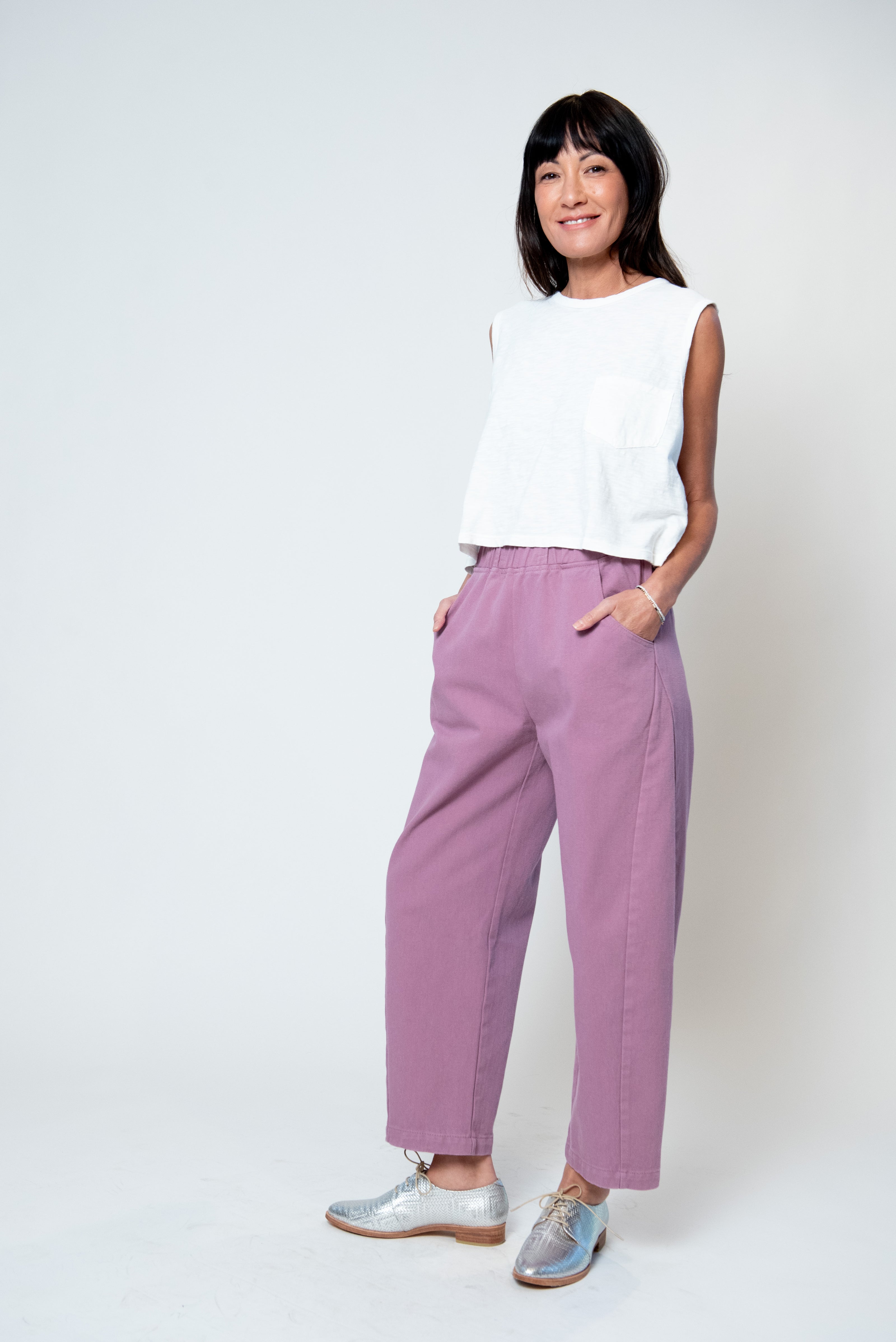 Le Bon Shoppe Arc Pants - Dusty Lilac