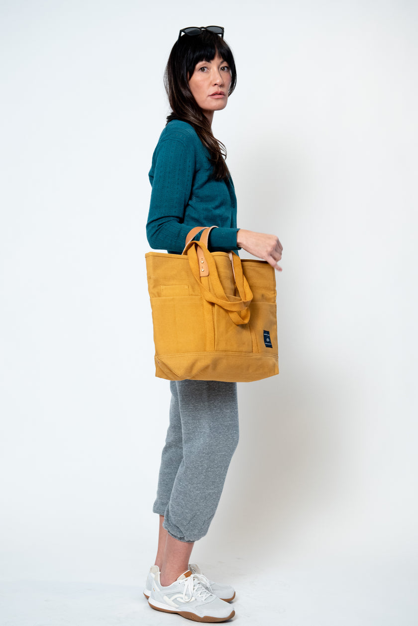 Immodest Cotton Construction Tote