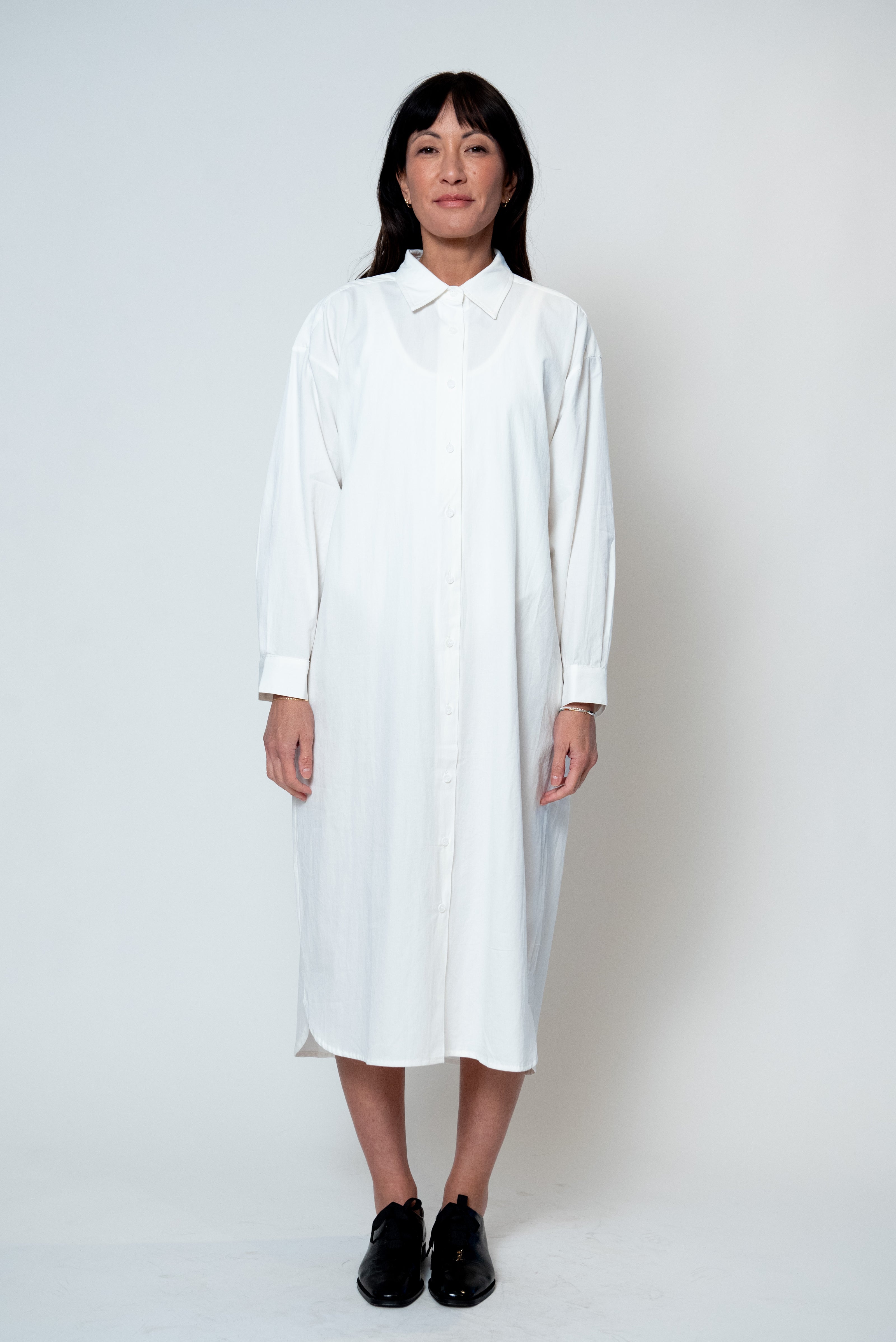 Artist Long Shirt in White