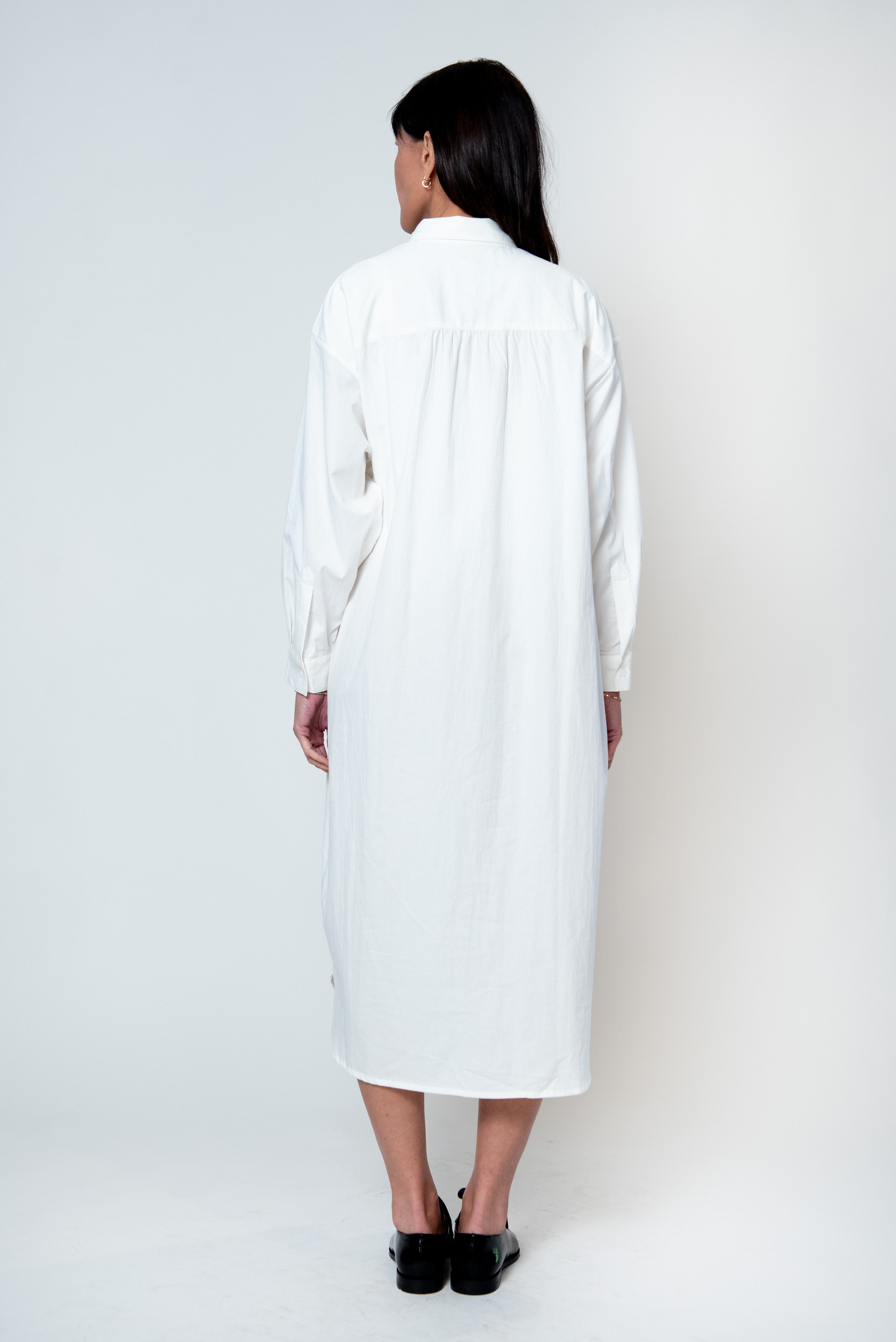 Artist Long Shirt in White