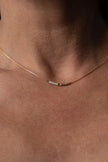 Minimalist Japanese Seed Bead Necklace