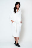 Artist Long Shirt in White