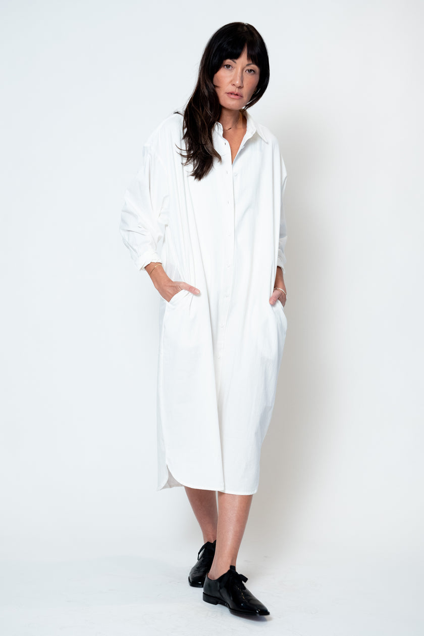 Artist Long Shirt in White