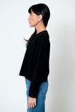Soft Jersey Snap Cardigan