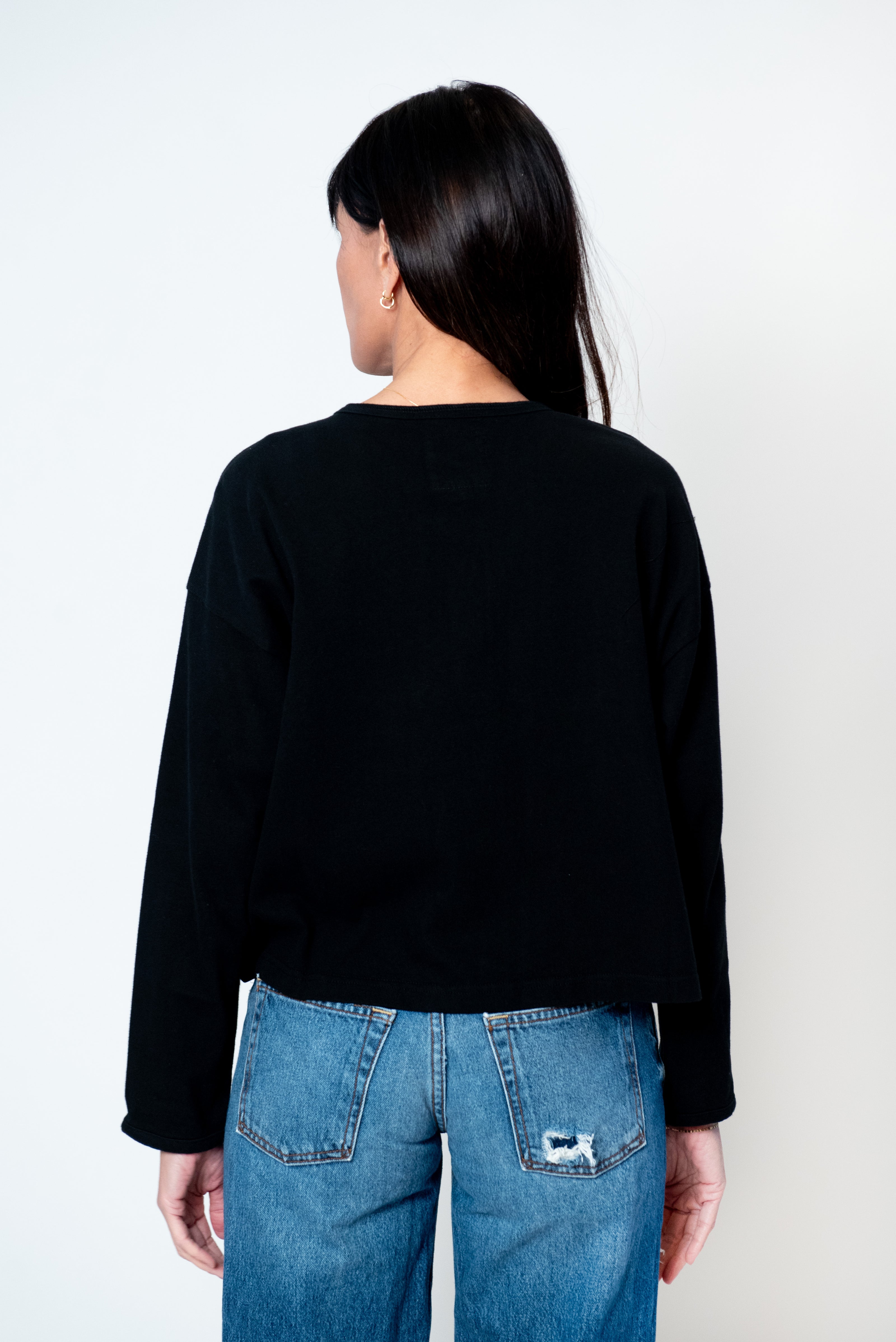 Soft Jersey Snap Cardigan
