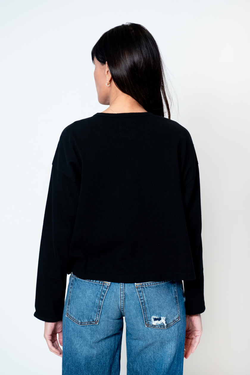 Soft Jersey Snap Cardigan