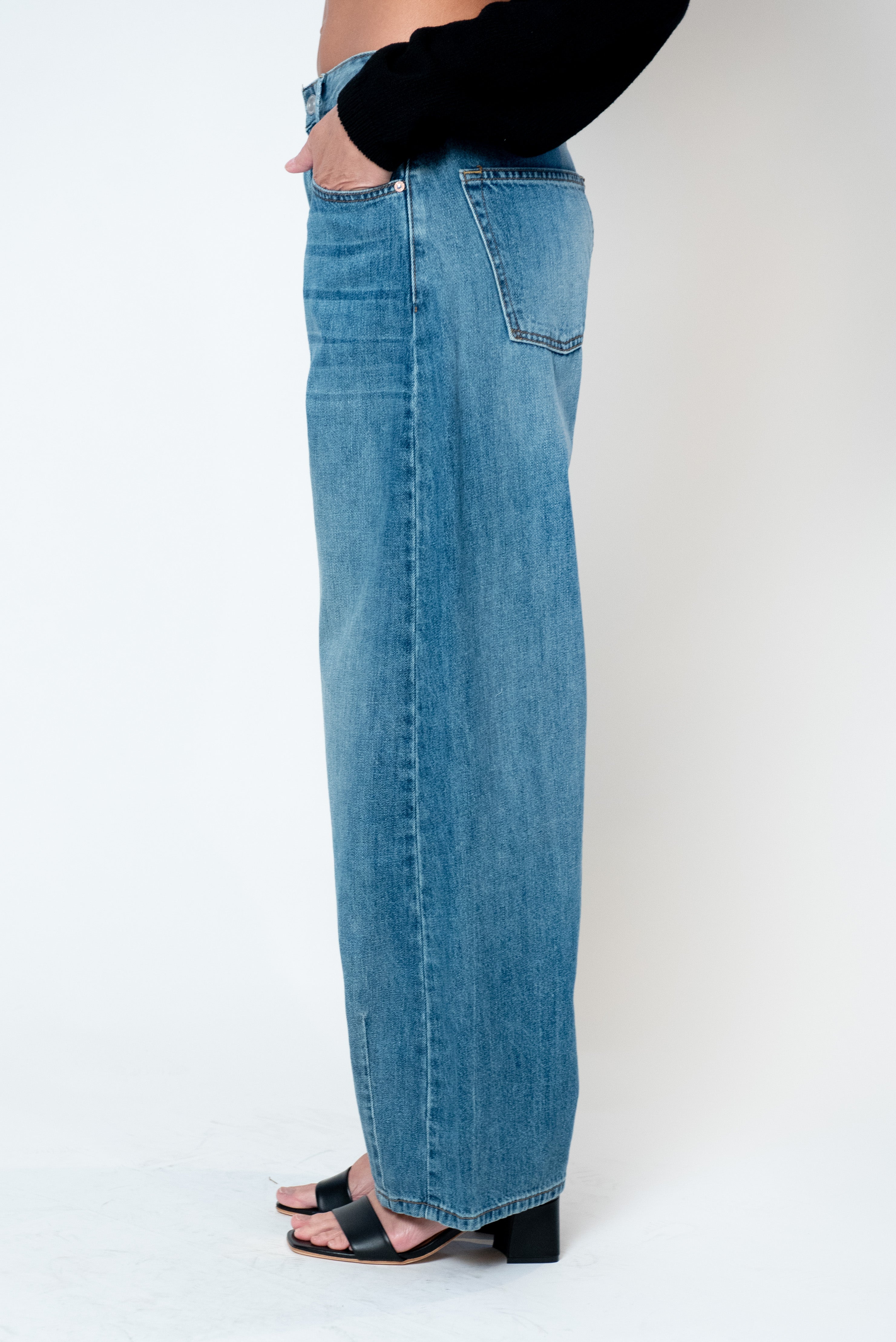 Kallie Balloon Jean in Baltimore Wash