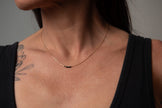 Minimalist Japanese Seed Bead Necklace