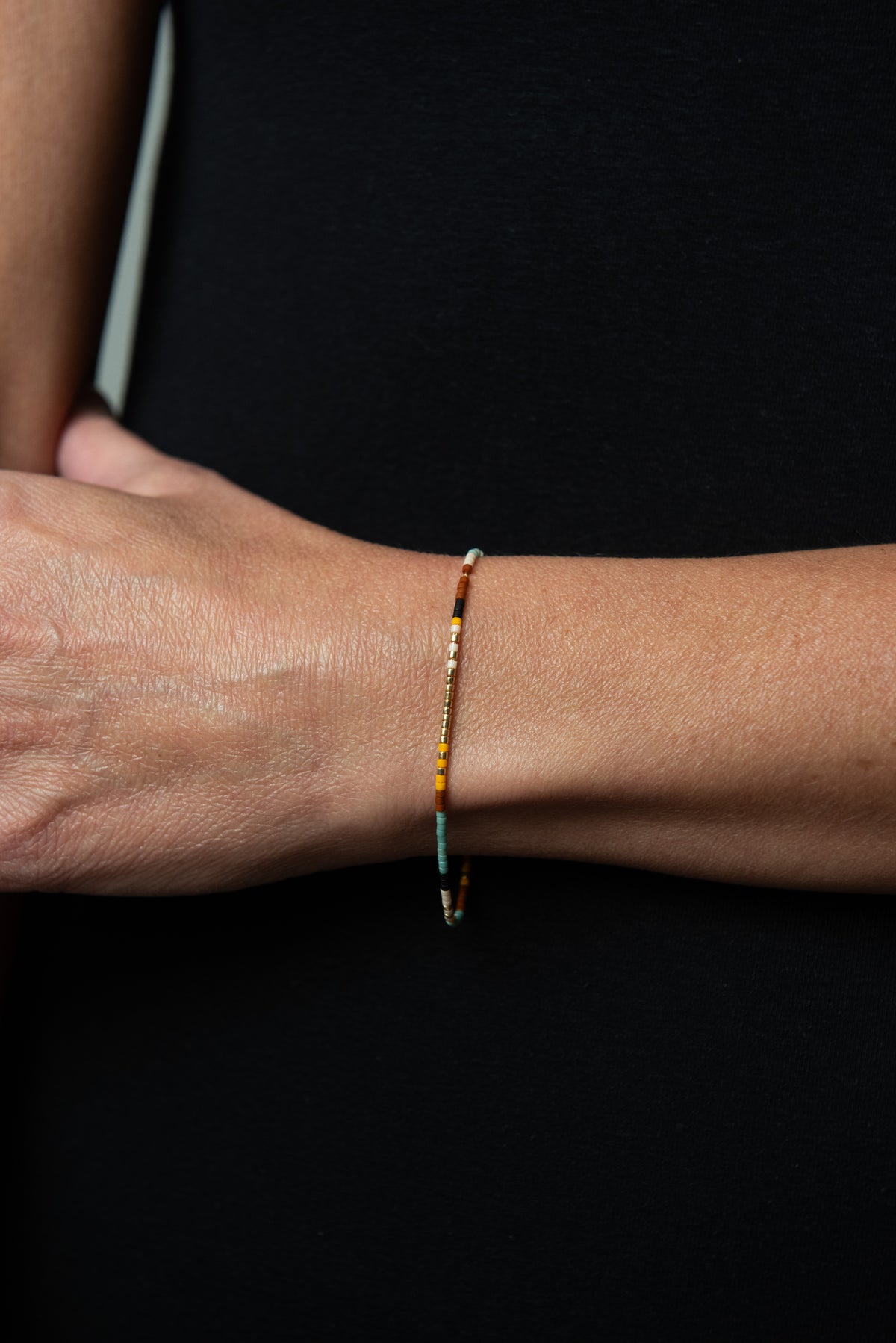 Minimalist Japanese Seed Bead Bracelet
