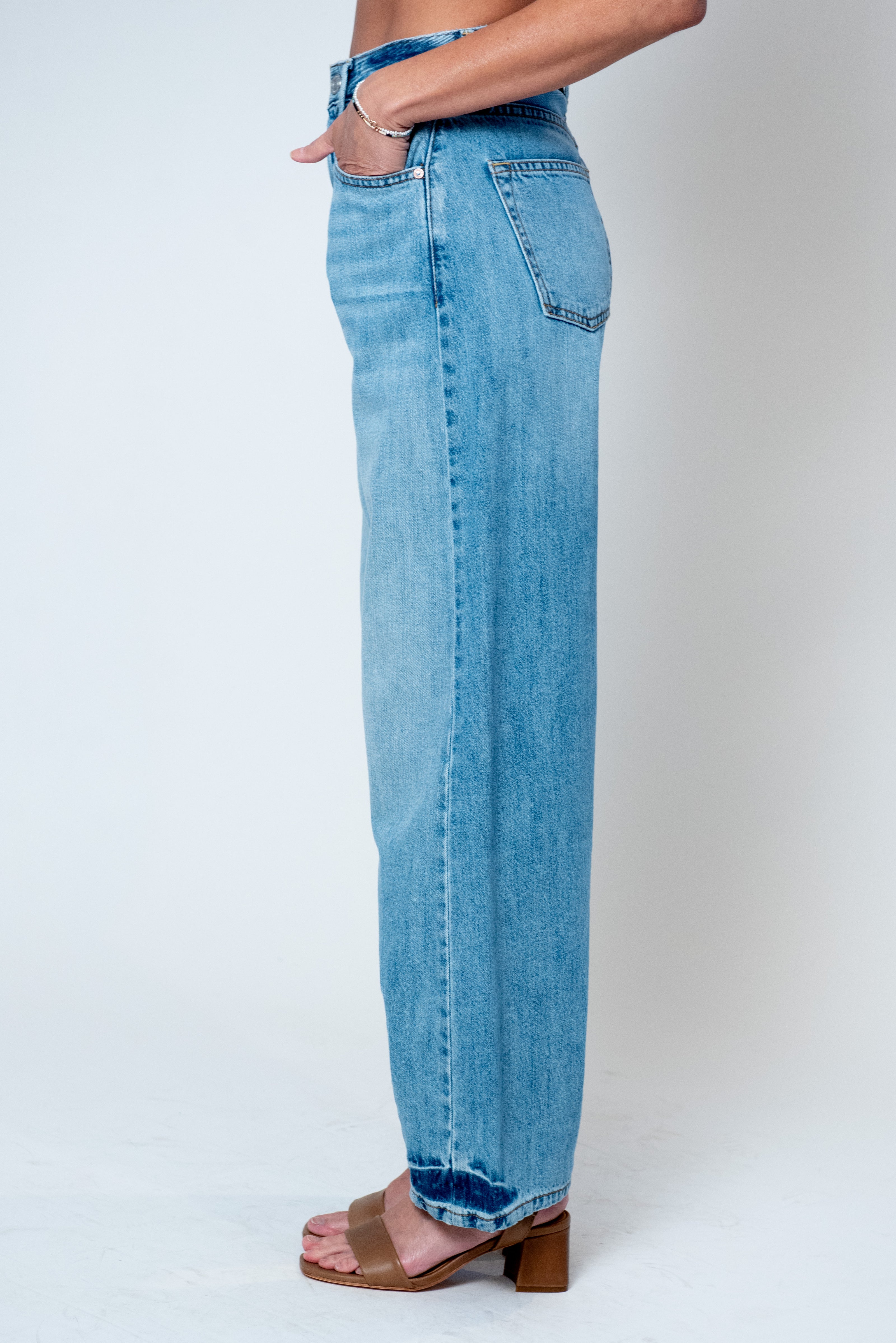 Kallie Balloon Jean Light Acid