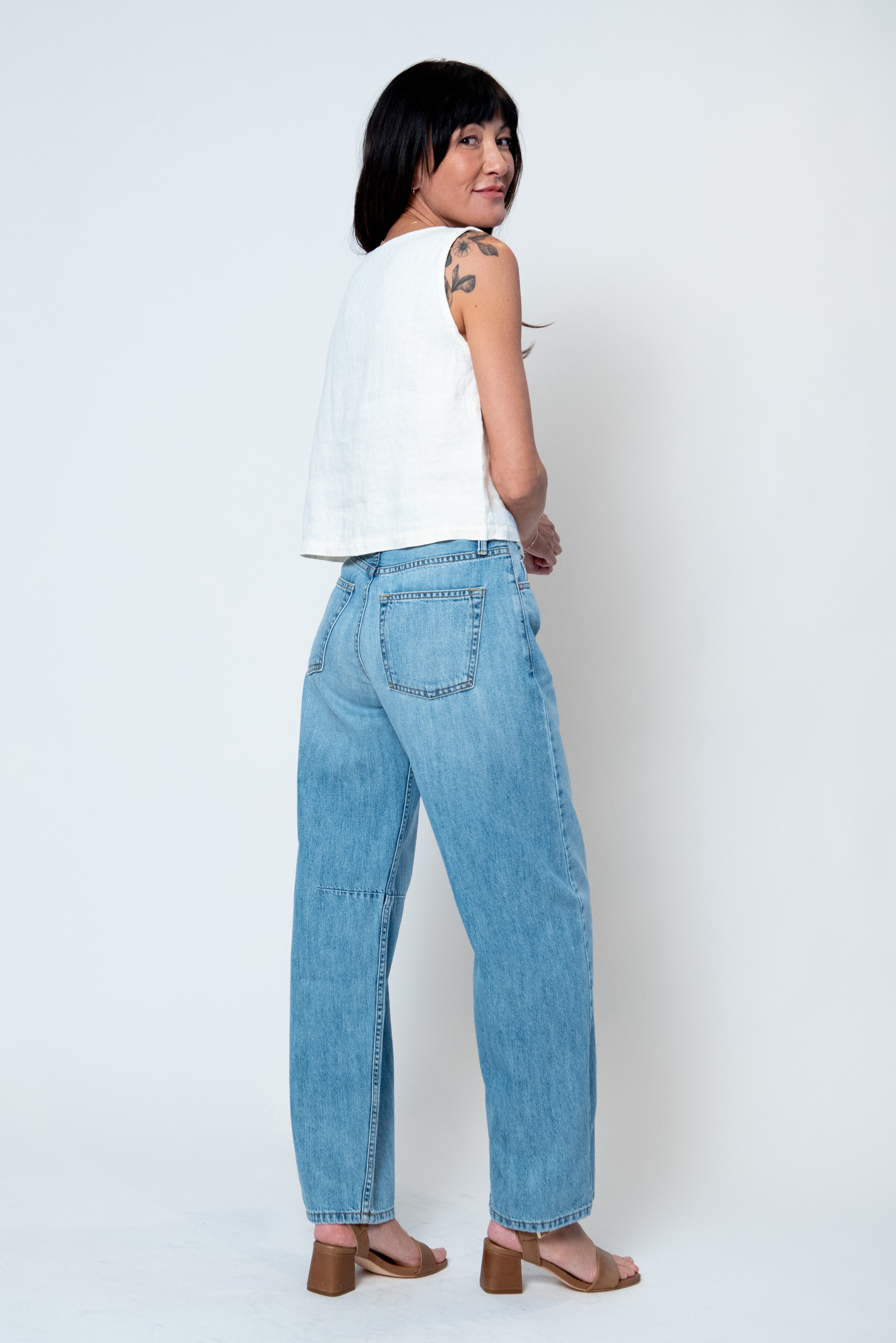 Kallie Balloon Jean Light Acid