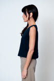 Skyline Tank - Black Lightweight Denim