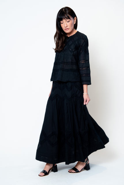 The Lattice Lace Victorian Skirt.