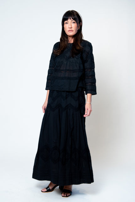 The Lattice Lace Victorian Top.