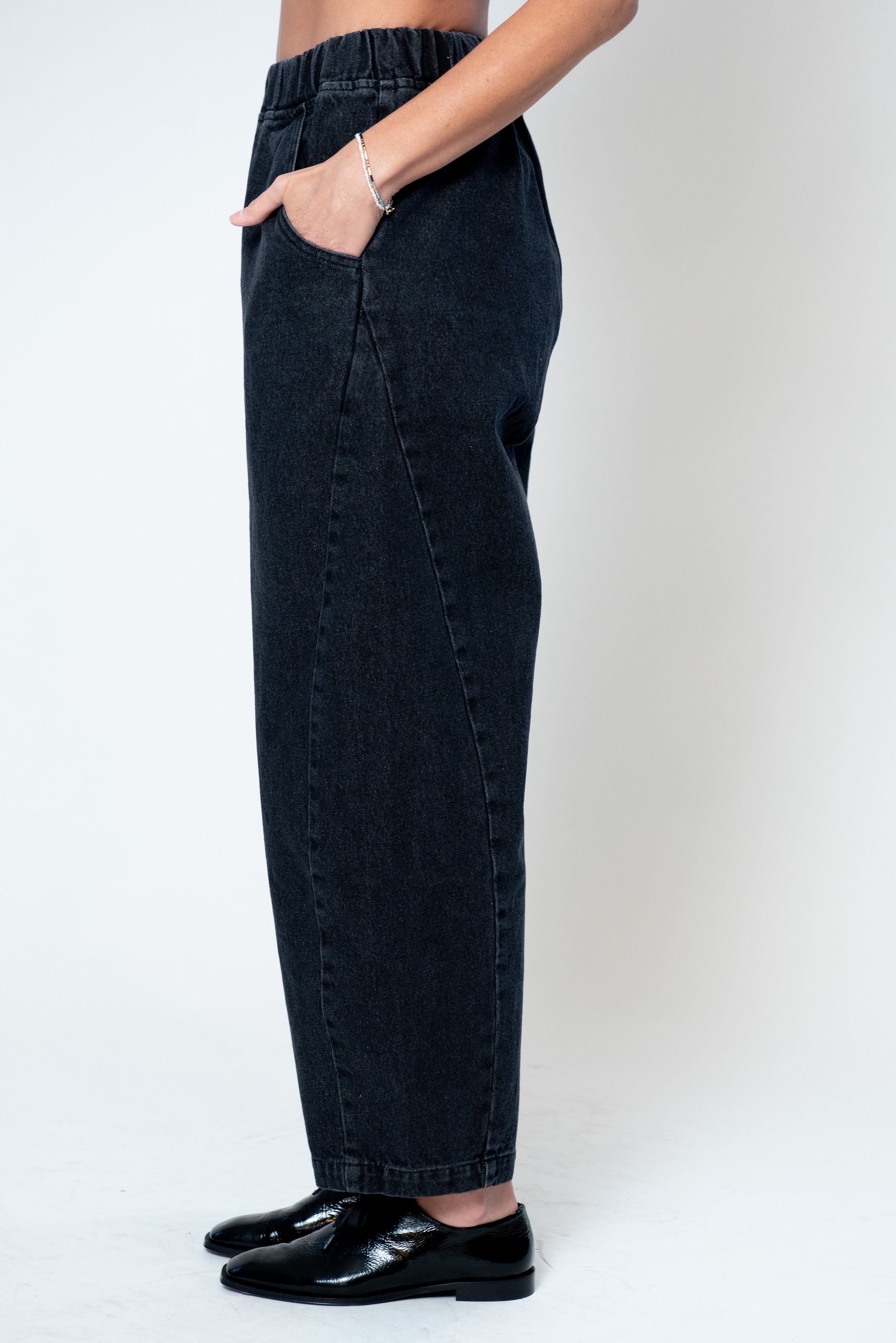 Le Bon Shoppe Arc Pants - Black Denim