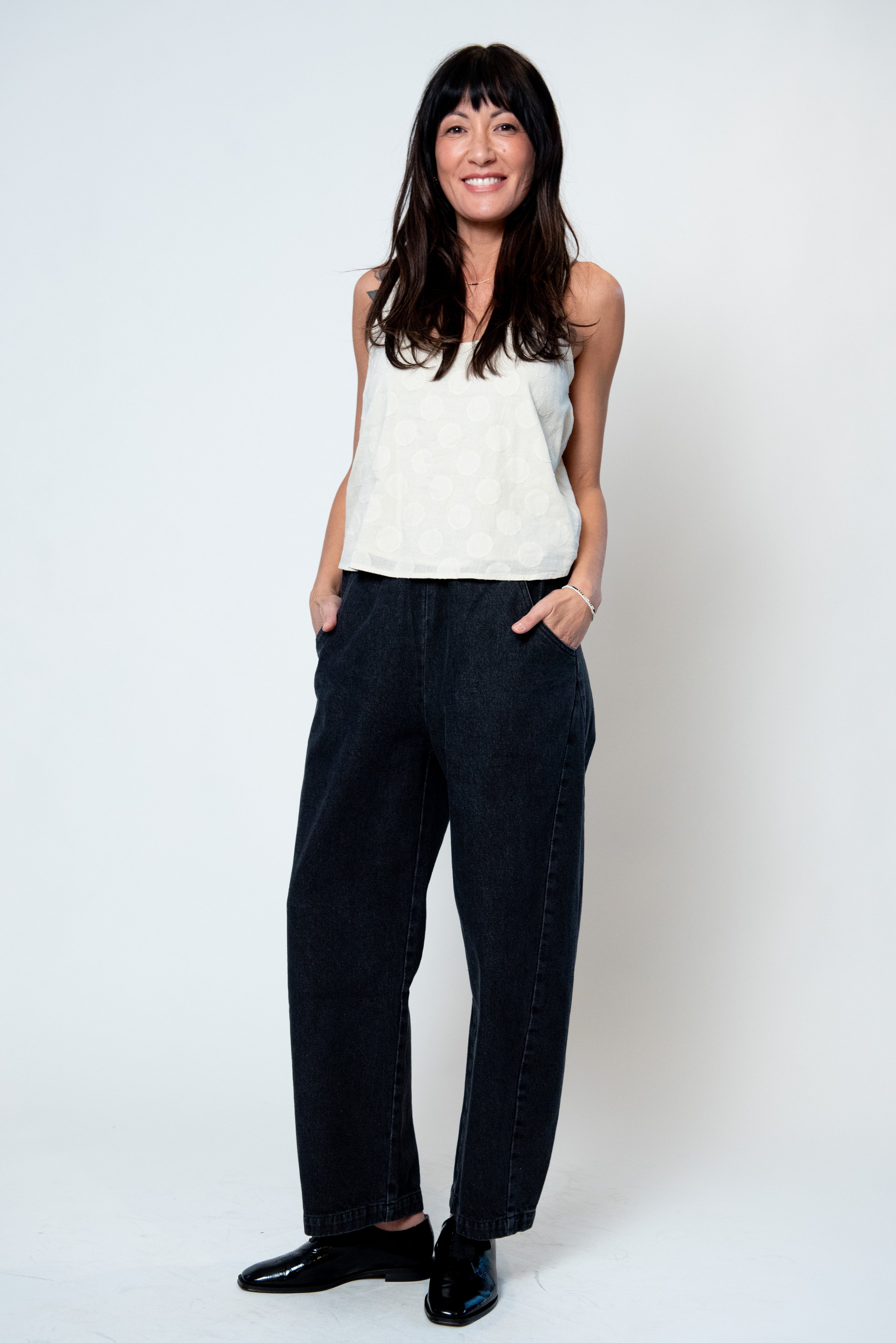 Le Bon Shoppe Arc Pants - Black Denim
