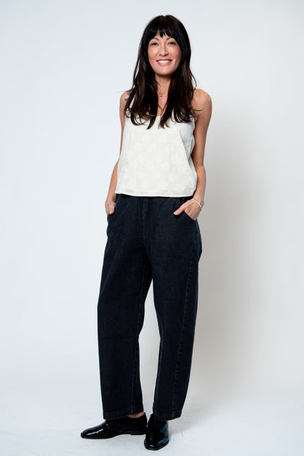 Le Bon Shoppe Arc Pants - Black Denim