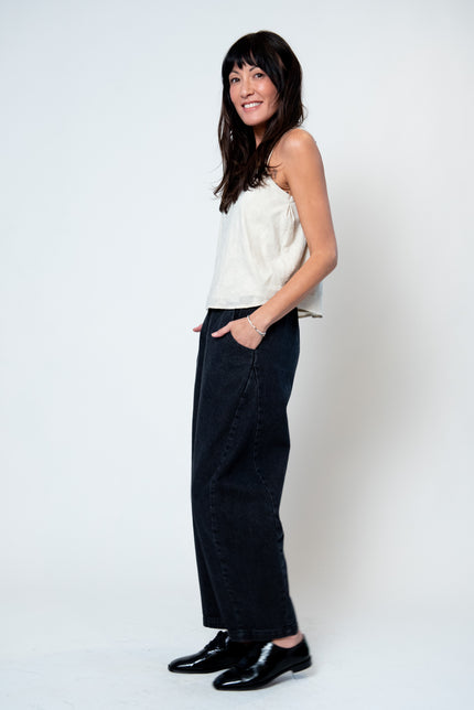 Le Bon Shoppe Arc Pants - Black Denim