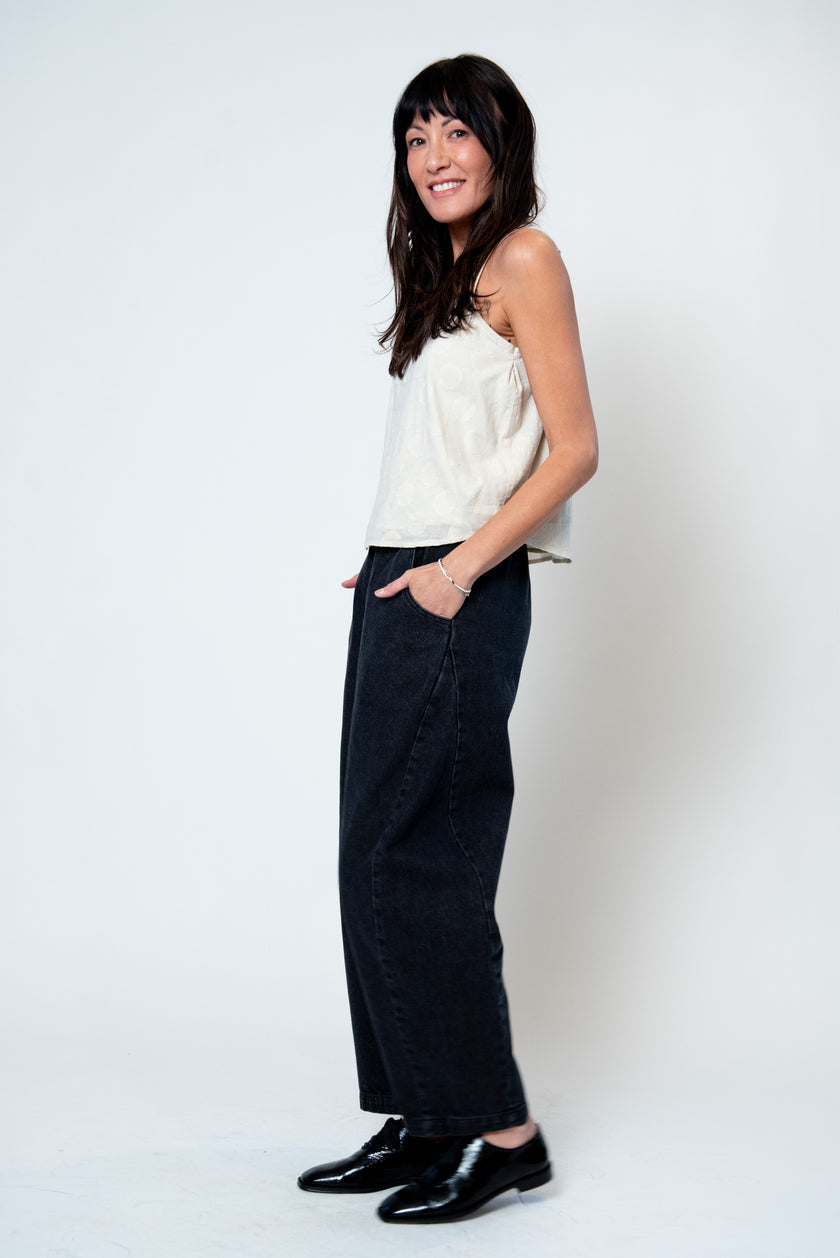 Le Bon Shoppe Arc Pants - Black Denim