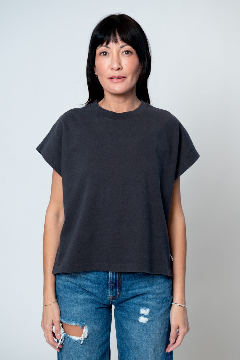 Le Bon Shoppe Jeanne Tee - Dark Slate
