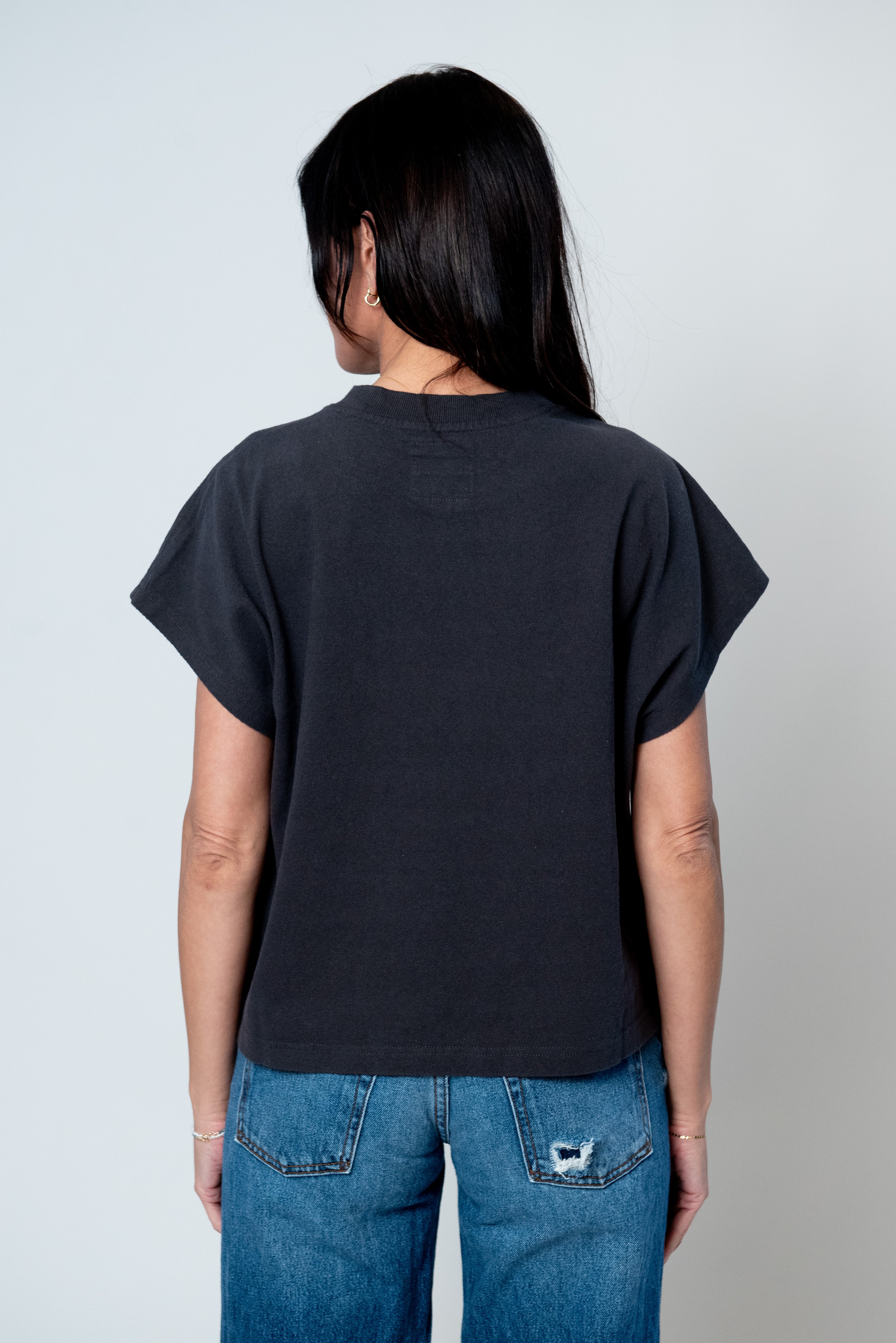 Le Bon Shoppe Jeanne Tee - Dark Slate