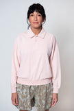 Le Bon Shoppe Polo Sweatshirt - Baby Pink