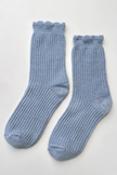Le Bon Shoppe Linen Scallop Socks