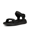 Woden Line Sandal in Black