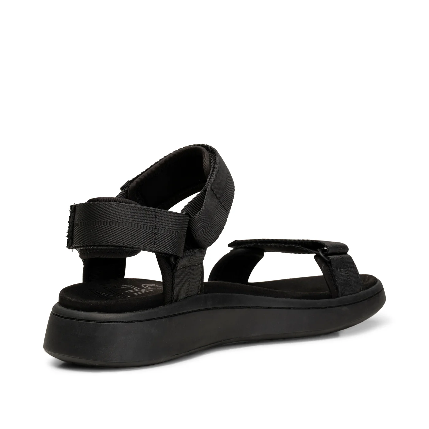 Woden Line Sandal in Black