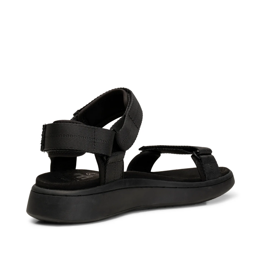 Woden Line Sandal in Black