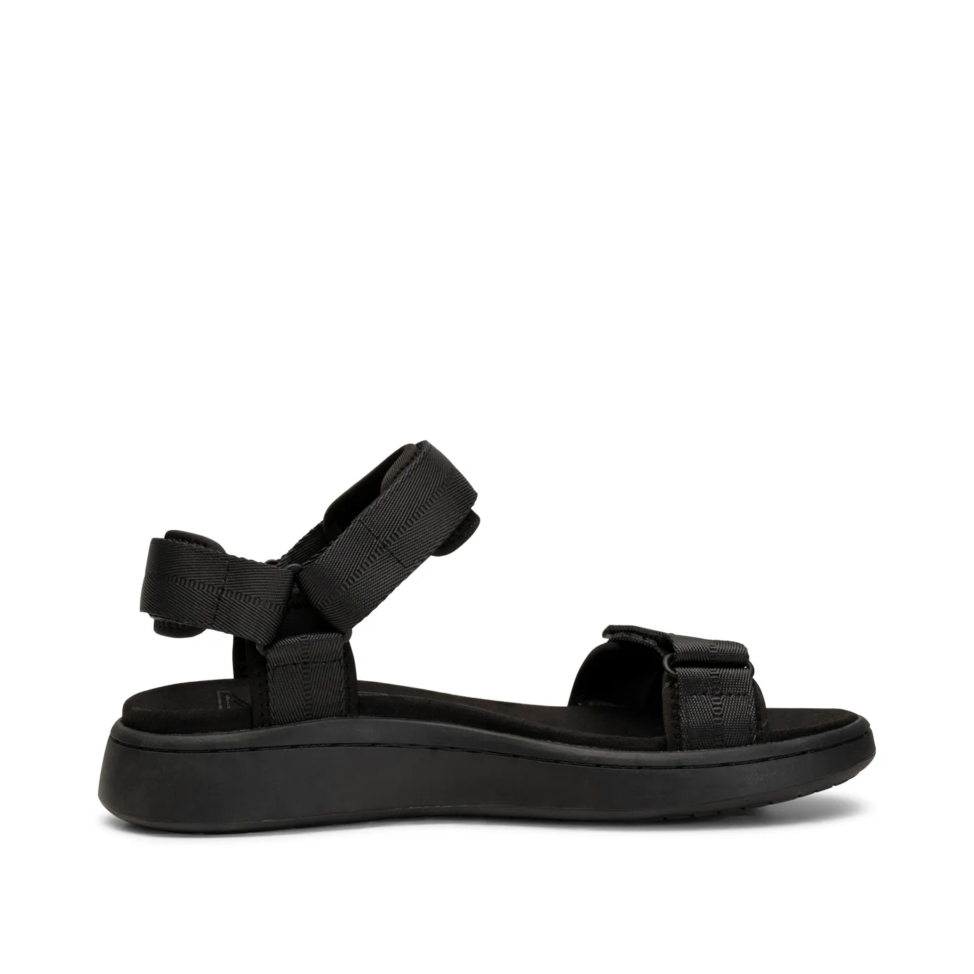 Woden Line Sandal in Black