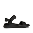 Woden Line Sandal in Black