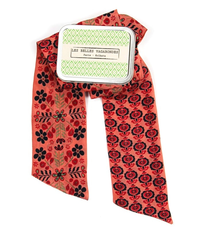 Les Belles Vagabondes 100% Silk Headband