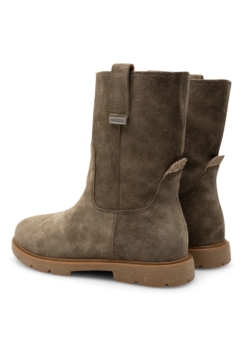 Luna S Boot in Silver Mink