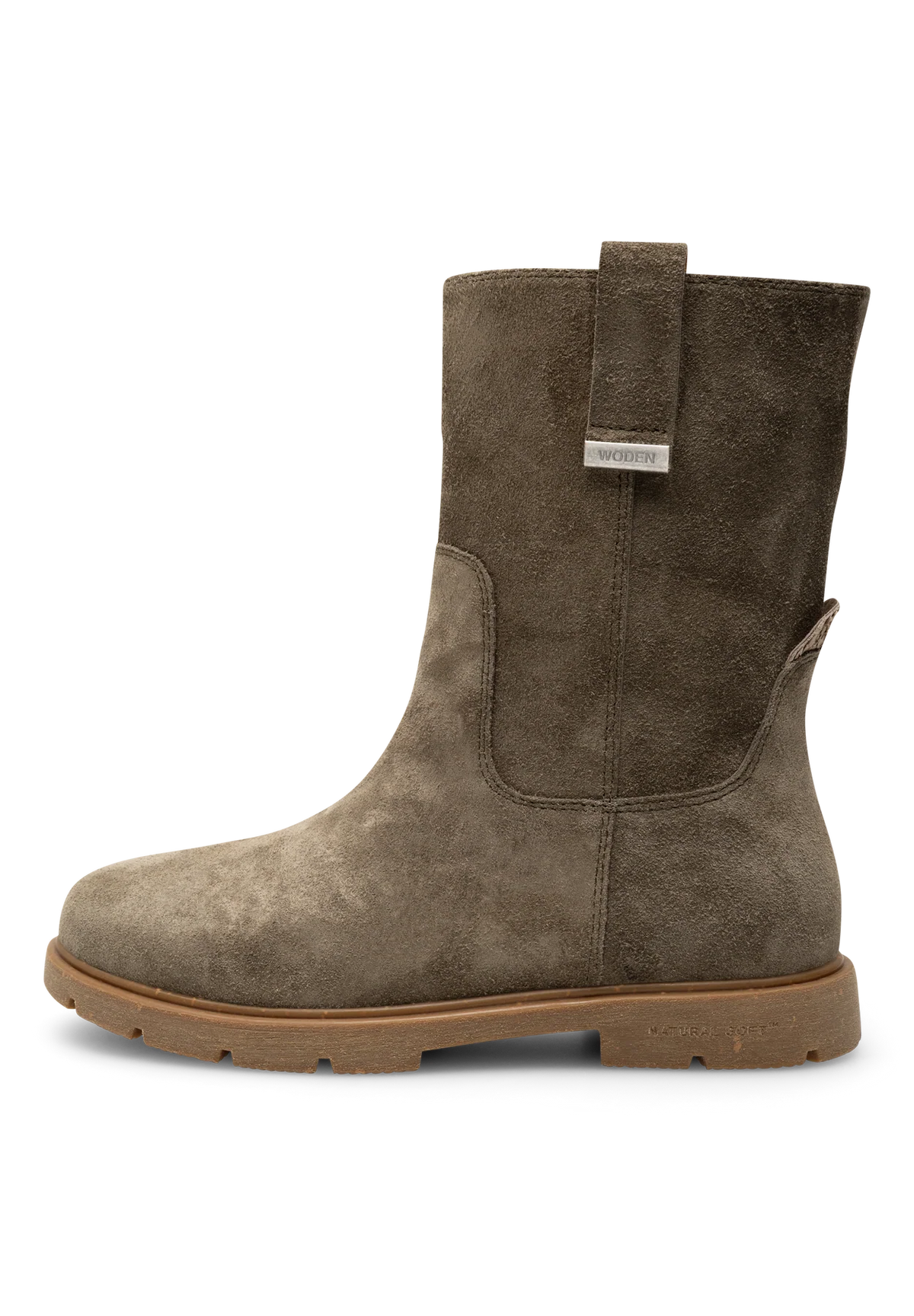 Luna S Boot in Silver Mink