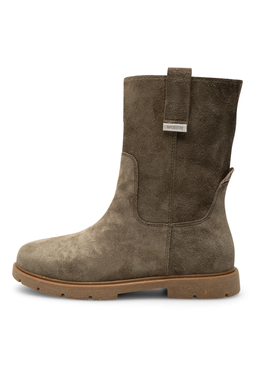 Luna S Boot in Silver Mink