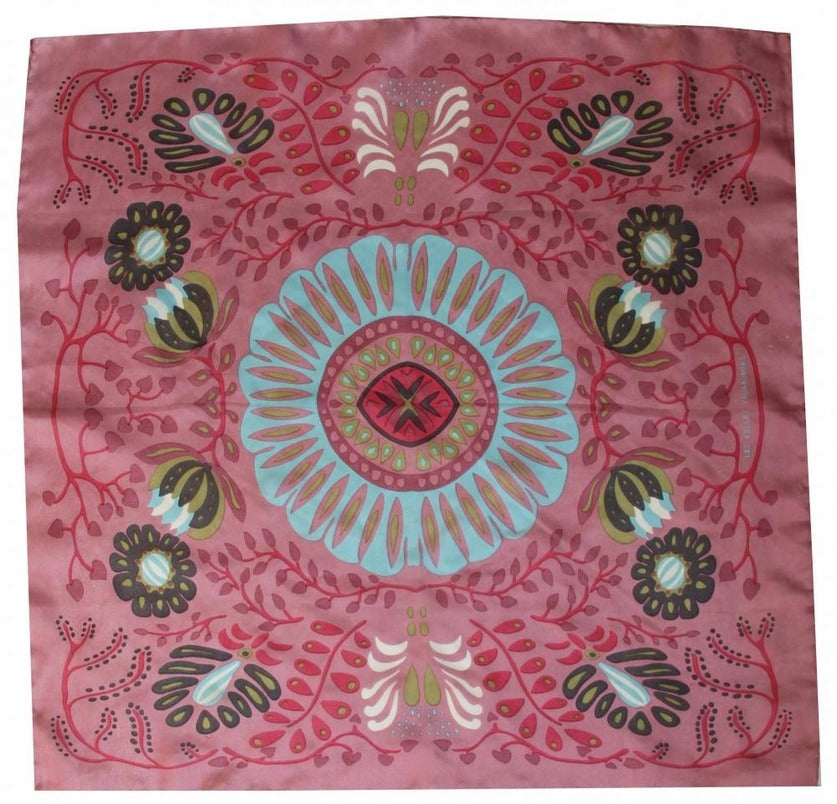 Les Belles Vagabondes 100% Silk Square