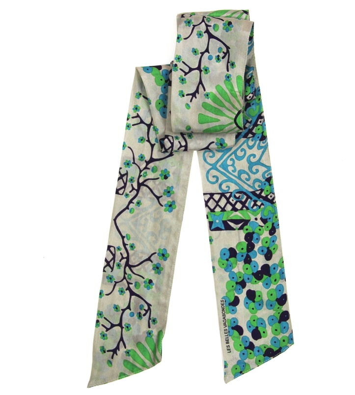 Les Belles Vagabondes 100% Silk Headband