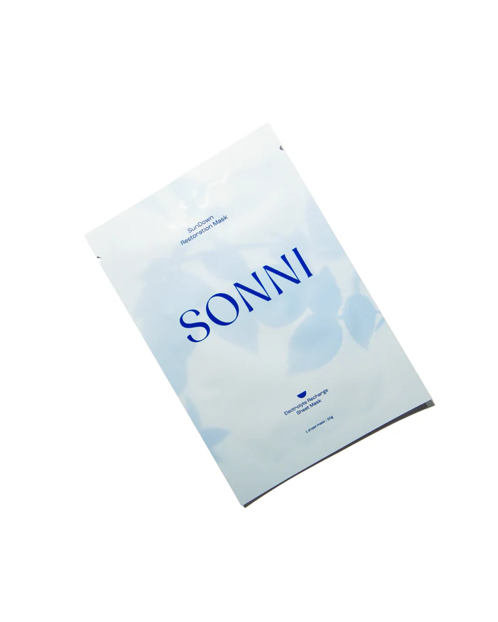 Sonni Sundown Restoration Electrolyte Sheet Mask - Box of 4