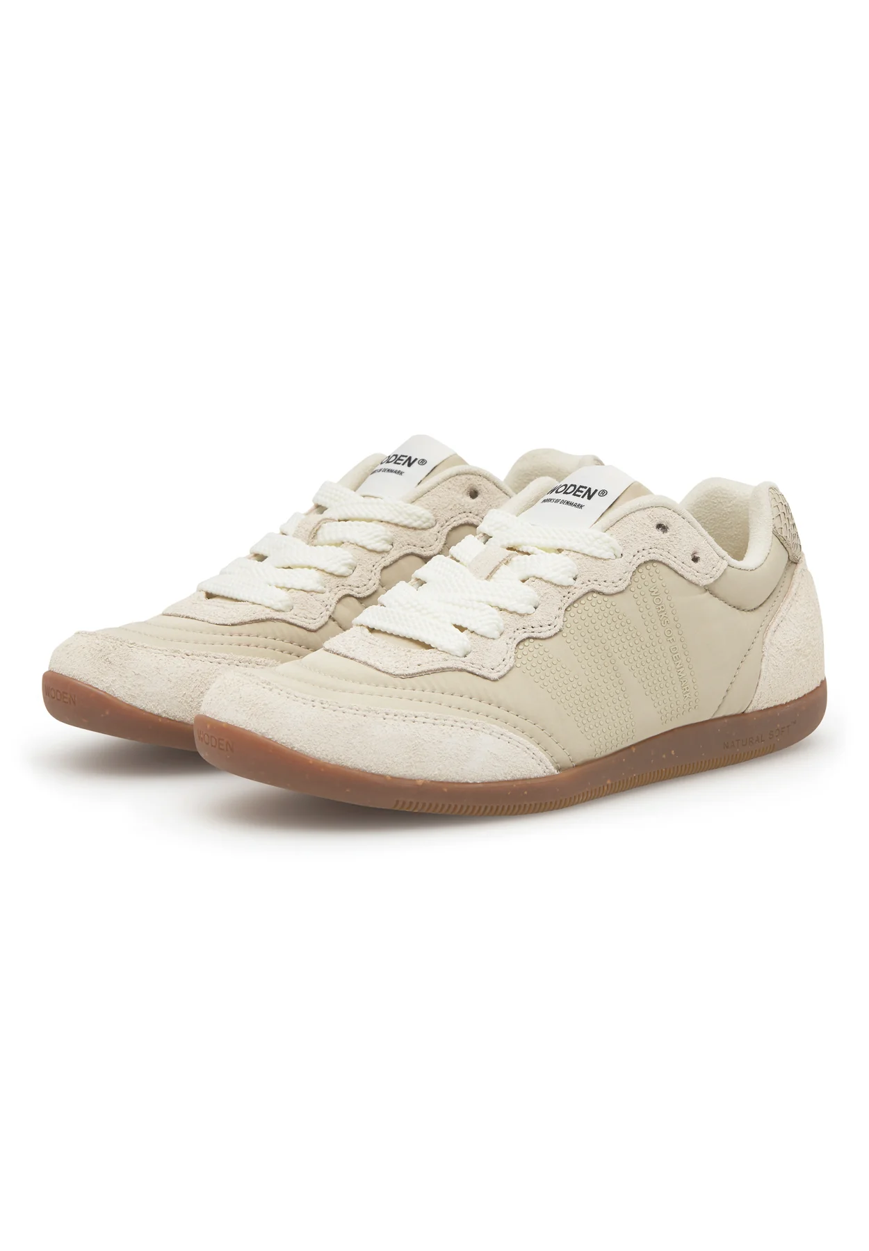 Woden Nanna Sneaker in Ivory