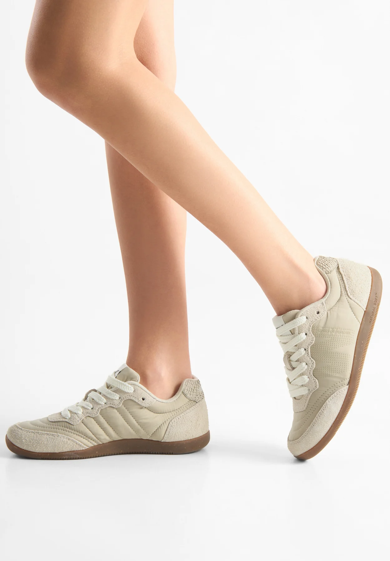Woden Nanna Sneaker in Ivory