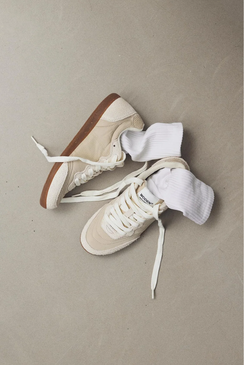 Woden Nanna Sneaker in Ivory