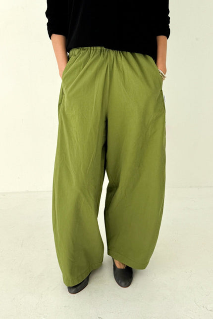 Le Bon Shoppe Parachute Pants - Artichoke
