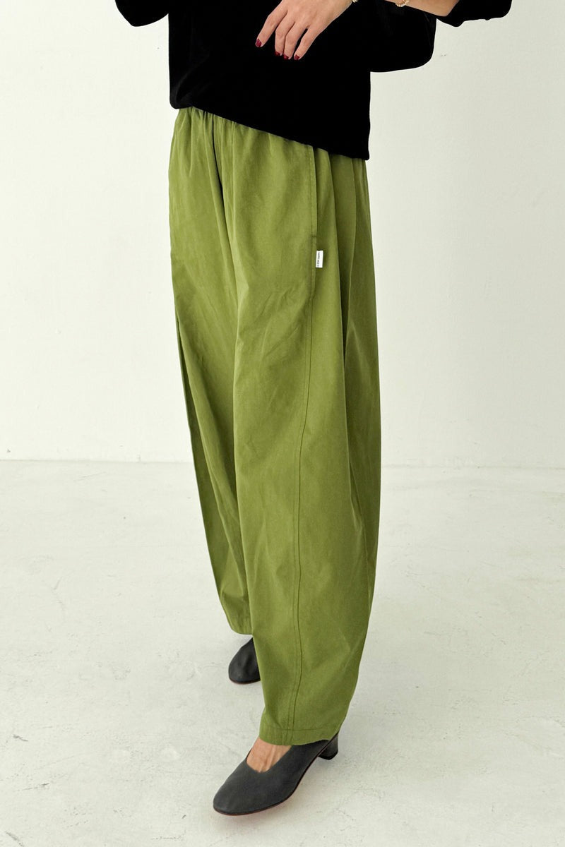 Le Bon Shoppe Parachute Pants - Artichoke