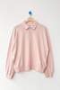 Le Bon Shoppe Polo Sweatshirt - Baby Pink