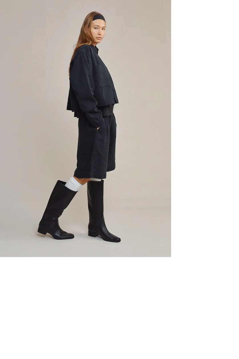 Jungmaven 100% Hemp Cambria Short - Black