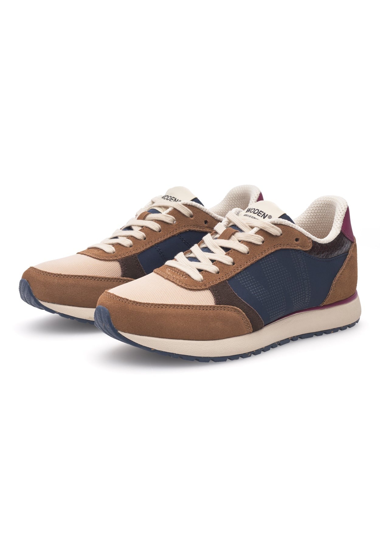 Woden Ronja Sneaker - Caramel Multi